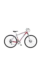 Coppi Bicicleta Mtb Aluminio Fc 29 Disco Blanco / Rojo