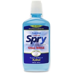 Xlear Spry Oral Rinse - 16 oz - Blue