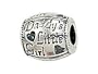 Zable(tm) Sterling Silver Daddy's Little Girl Bead / Charm