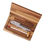 premium waiters corkscrew thermometer set