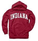 Indiana Hoosiers Cardinal Arch Hooded Sweatshirt