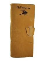 Genuine Leather Fly Fishing Log - Made in the USA