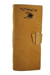 Genuine Leather Fly Fishing Log - Made in the USA