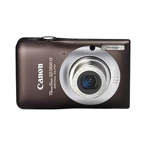 Canon PowerShot SD1300IS 12 MP Digital Camera with 4x Wide Angle Optical Image Stabilized Zoom and 2.7-Inch LCD (Brown)