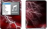Apocalypse Red Design Protective Decal Skin Sticker for Apple iPod nano 3G (3rd Generation) 4GB/ 8GB Player