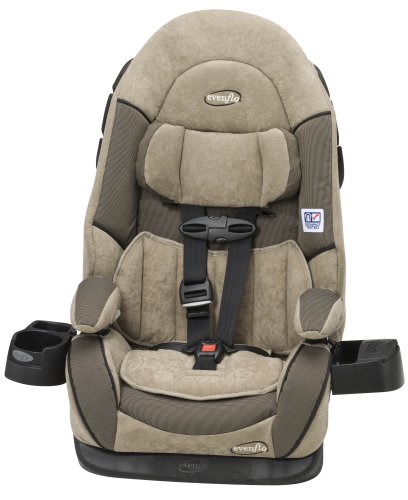 evenflo chase dlx booster car seat with eps brown nightspots  more detail click!
