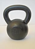 45 Lb. Pound Kettlebell Wide Handle Kettle Bell Solid Cast Iron