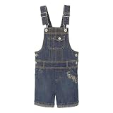 Infant Girls' Cherokee Denim Shortalls