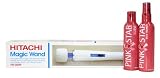 Hitachi Magic Wand and FREE Pinkstar Water-Based Lube with Toy Wash 4oz/ea Combo