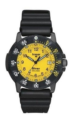 Traser Yellow Diver Watch P6504Y