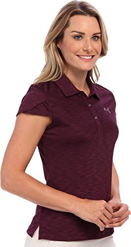 Puma Golf NA Women's Petal Polo, Potent Purple/Heather, Medium