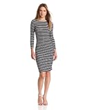 BCBGMAXAZRIA Womens Briza 3/4 Sleeve Dress