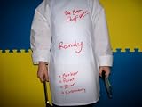 WHITE APRON KIDS CHILDREN FITS 2-7 YR OLDS 15x21 INCHES REAL FABRIC 100% POLY GIFT PARTY FAVOR