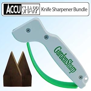 Accusharp 006 Gardensharp Tool Sharpener Bundle With Accusharp 003 Sturdy Mount... by 