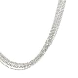 Karat Platinum 6-Strand Necklace, 17"