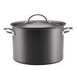 Anolon Nonstick Hard-Anodized 8-Quart Covered Stockpot