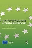 Microfoundations of policy implementation : towards European best practices