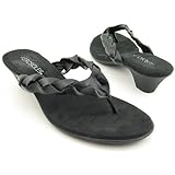 IMAGE OF Aerosoles Women's Glorious Thong,Black Polyurethane,9 M US