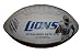 Calvin Johnson Autographed Custom Detroit Lions Photo Logo Football, Proof Photo of Calvin Signing for Us.