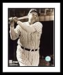Babe Ruth New York Yankees MLB Framed 8x10 Photograph Swinging Close Up