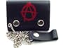 Anarchy Genuine Leather Chain Wallet #23