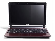 Acer Aspire One AOD250-1610 10.1-Inch Ruby Red Netbook - 6.5 Hour Battery Life