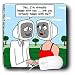 Londons Times Funny Relationships Cartoons - Virtual Reality - Mouse Pads