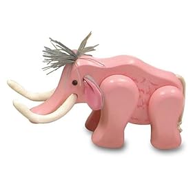 Click here to buy Children's Deluxe Wooden Play Toy: Mammoth Dinosaur by Friendly Company.