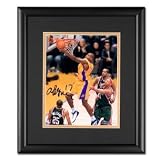 Andrew Bynum Signed Lakers 8x10 Framed UDA