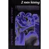 2 men kissing