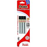 Pentel Super Hi-Polymer Lead Refill 0.5mm Fine, 2B, 36 Pieces of Lead (C505BP32B-K6)