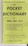 The pocket dictionary of square dance calls