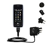 International Wall / AC Charger for the Verizon Voyager - Gomadic Brand w/ TipExchange Technology