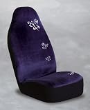 Butterflies Universal Bucket Seat Cover - Blue