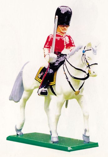 Childrens Toyshop  Toys : Ceremonial - Scots Guard Officer Mounted 41073
