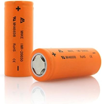 MNKE IMR-26650 3800mAh 35A Rechargeable Lithium-ion Battery