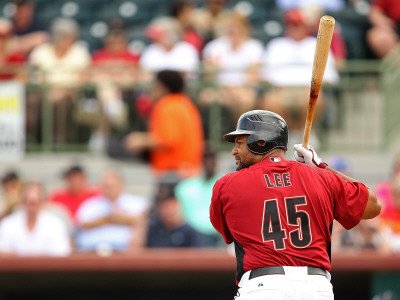 Atlanta Braves v Houston Astros, KISSIMMEE, FL - MARCH 01: Carlos Lee Photographic Poster Print by Mike Ehrmann, 9x12