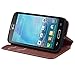 MyBat MyJacket Wallet Case with Tray for LG Optimus L90 - Retail Packaging - Brown