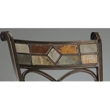 Hillsdale Pompei Swivel Bar Stool
