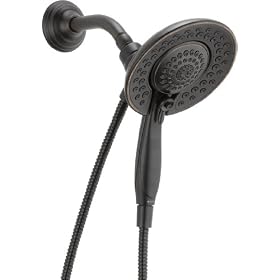 Delta 58045-RB In2Ition Two-In-One Shower, Venetian Bronze