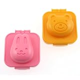 Plastic Egg Mold Rabbit and Bear