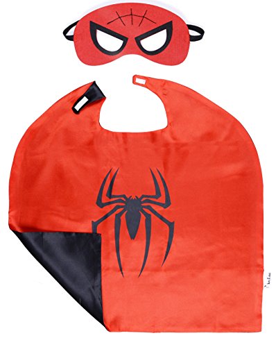 Superhero-Cape-and-Mask-Costumes-For-Kids-SET-Capes-Masks-Stickers-and-Tattoos