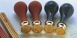 CAPITAL LETTER H CERAMIC STAMP SEAL & SEALING WAX