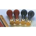 INITIAL S - WAX SEAL STAMP & POSTABLE SEALING STICK