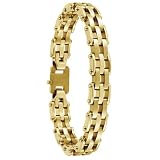 Stainless Steel Men's Invicta Elements Gold-Tone Bracelet