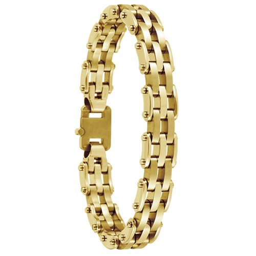 Stainless Steel Men's Invicta Elements Gold-Tone Bracelet
