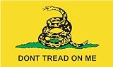 Dont Tread On Me - Gadsden Flag tea party anti obama MAGNETIC bumper sticker
