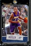 2005 06 Upper Deck Rookie Debut Caron Butler Washington Wizards Basketball Card #41 - Mint Condition - In Protective Display Case !!