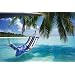 (40x60) Tropical Beach (Hammock Under Tree, Huge) Art Poster Print