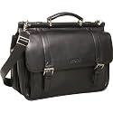 Kenneth Cole Reaction Business and Luggage 6-1/2" Double Gusset Full Grain Cowhide Leather Dowel Rod Portfolio